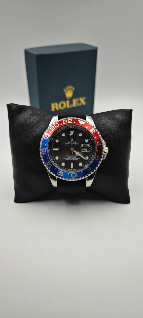 ROLEX SLİKON KORDON ERKEK SAAT