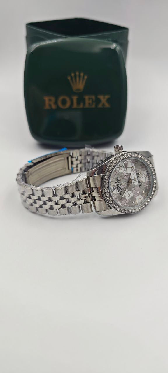 ROLEX DAYTJUST İÇİ ÇİÇEK BAYAN SAATİ