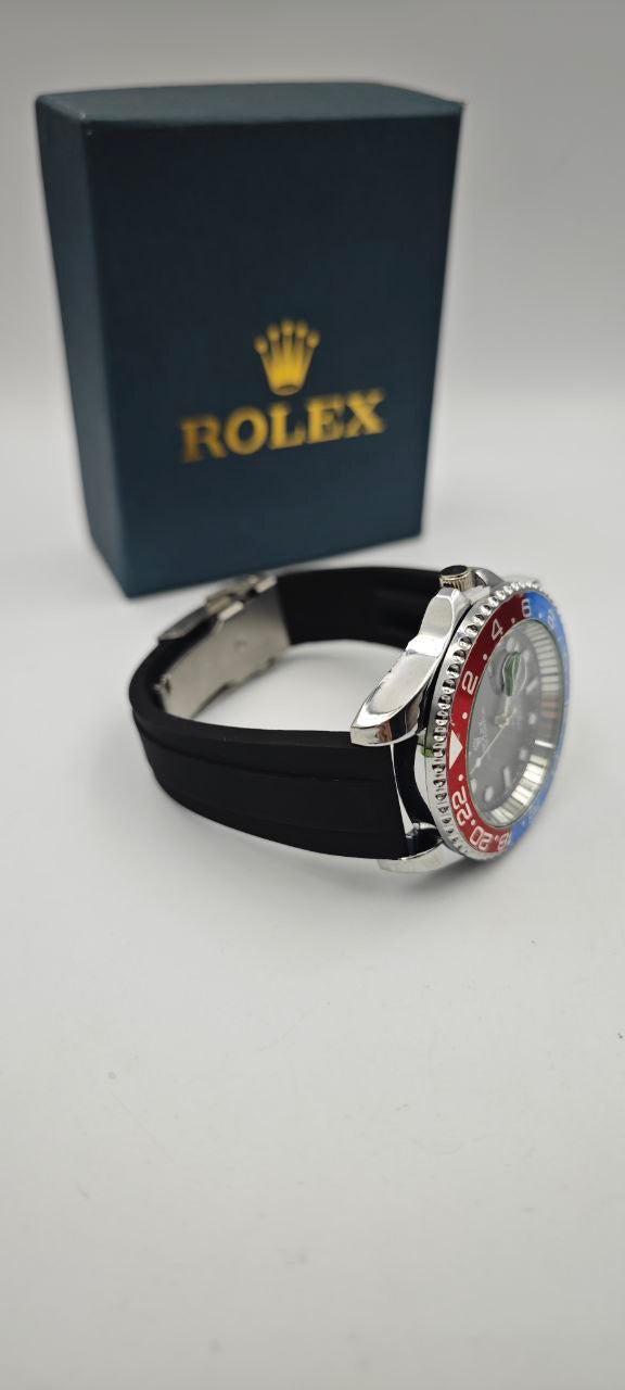 ROLEX SLİKON KORDON ERKEK SAAT