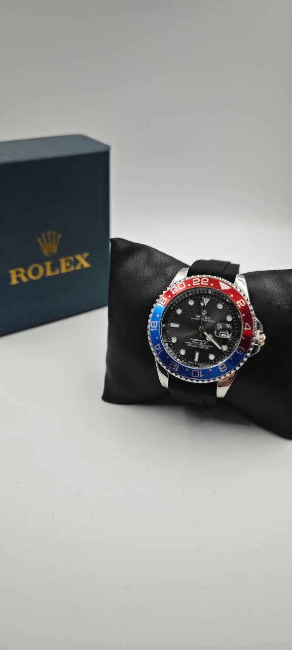 ROLEX SLİKON KORDON ERKEK SAAT