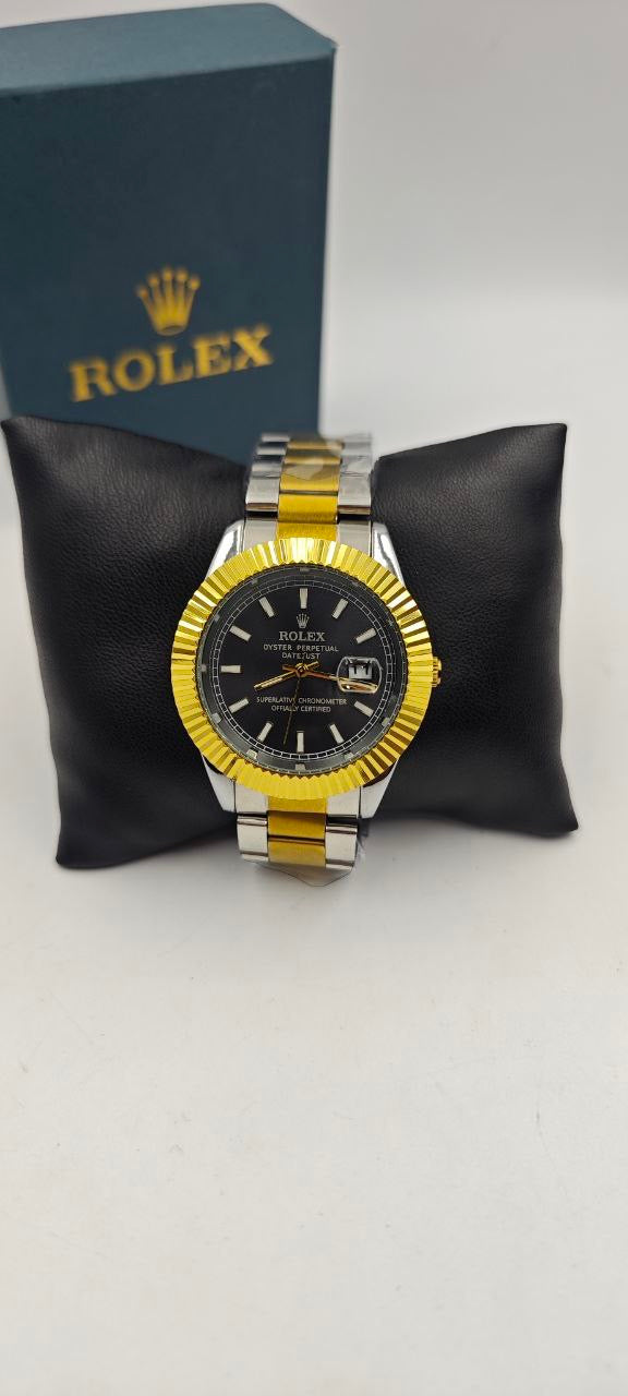 ROLEX DAYTJUST ÇİFT RENK İÇİ SİYAH
