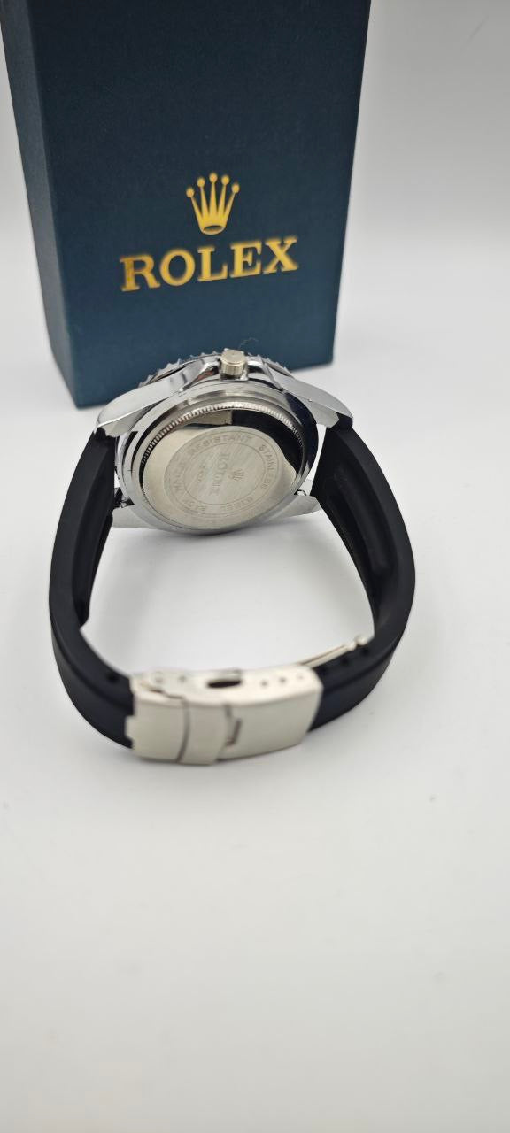 ROLEX SLİKON KORDON ERKEK SAAT